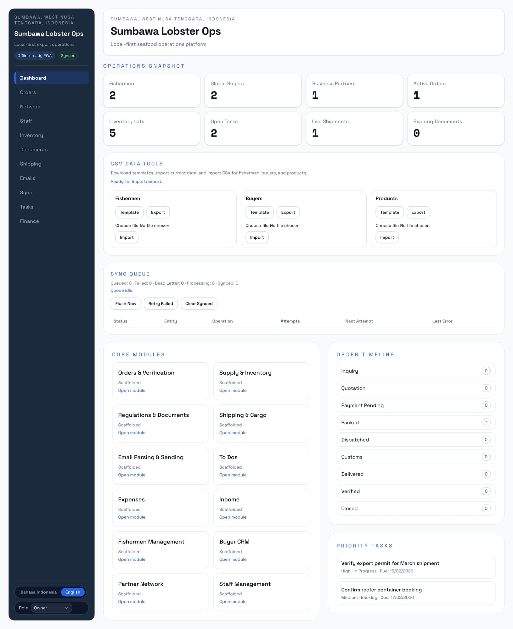 Lobsters case study screenshot